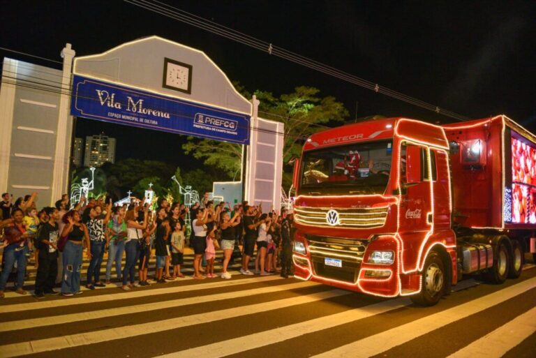 Cidade do Natal reabre hoje com atrações e passagem da Caravana da Coca-Cola