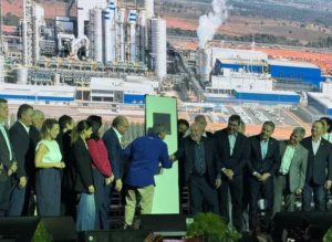 Em MS, Lula participa de inauguração da fábrica de celulose da Suzano