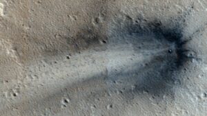 Marte foi atingido por milhares de meteoritos