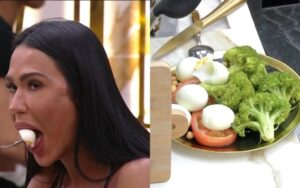 'BBB 25': Joselma brinca com dieta de Gracyanne: "Vou comer 60 ovos por dia"