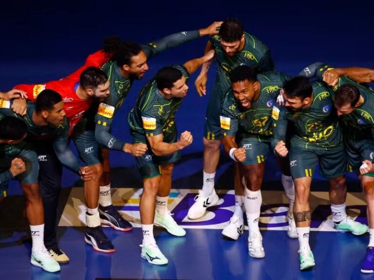 Brasil avança para as quartas de final do Mundial de Handebol Masculino pela primeira vez