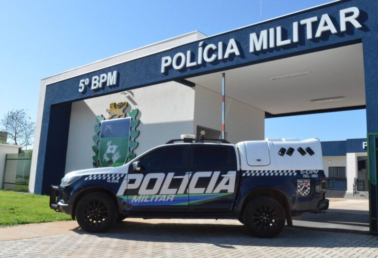 Polícia Militar cumpre mandado de prisão durante ocorrência em Coxim