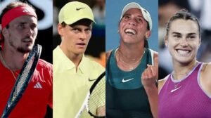 Sinner e Sverev no masculino e Sabalenka e Keys no feminino decidem Austrália Open