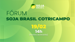 Acompanhe ao vivo o Fórum Soja Brasil Cotricampo!