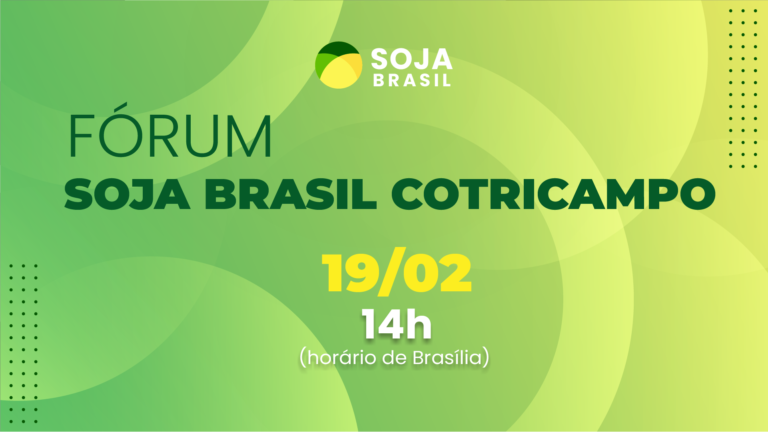 Acompanhe ao vivo o Fórum Soja Brasil Cotricampo!