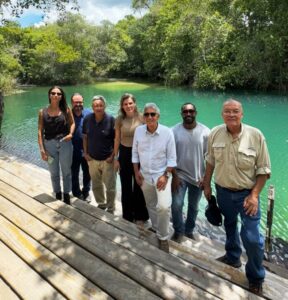 Equipe da UFRJ realiza visita técnica para início dos trabalhos de revisão do Plano Diretor e estudo dos recursos hídricos em Bonito