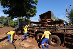 Prefeitura recolhe 202 toneladas em mutirão de limpeza no Jóquei e São Braz