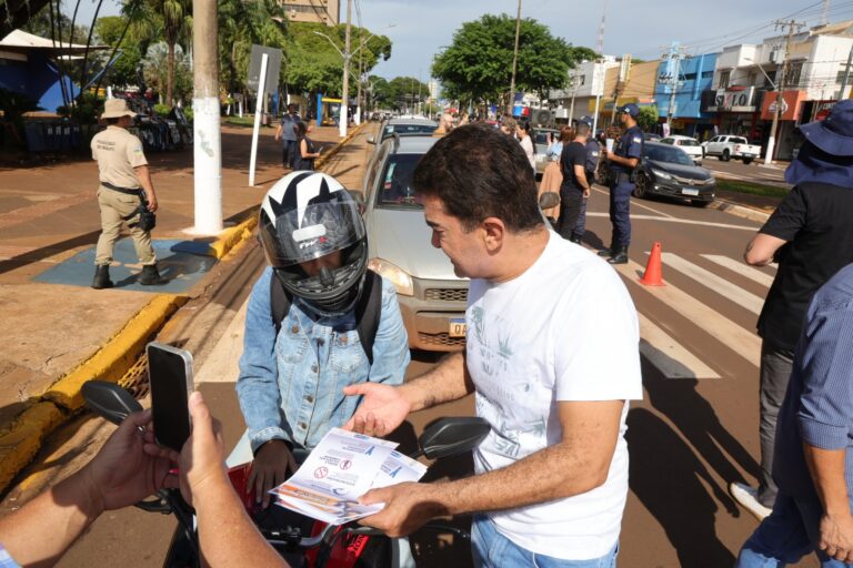 Prefeitura reforça ações para reduzir acidentes e mortes no trânsito