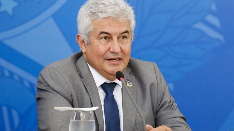 Em pronunciamento, à bancada, Senador Astronauta Marcos Pontes (PL-SP).