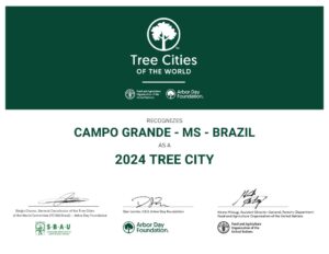 Campo Grande é hexa: capital é mais uma vez Tree City of the World