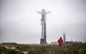 (Janeiro) Local de lançamento do foguete Starship, da SpaceX