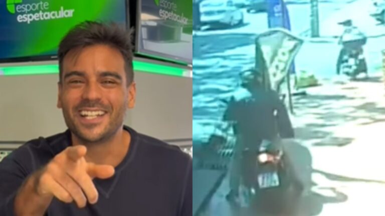 Apresentador da Globo quase sofre acidente fatal: "Susto"