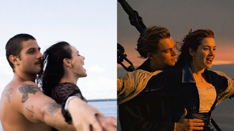 Chay Suede reage após foto com esposa ser comparada a "Titanic"