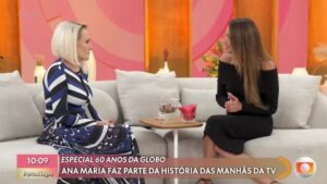 De olho no auditório, Ana Maria Braga participa do "Encontro"