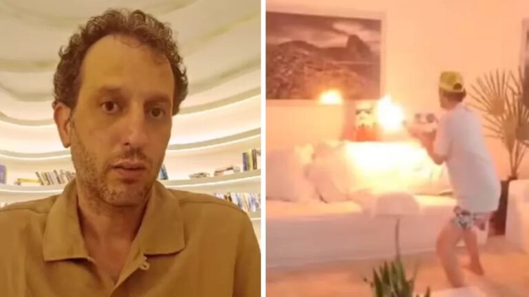 Ex-CEO da Hurb perseguiu filho de Piovani com lança-chamas