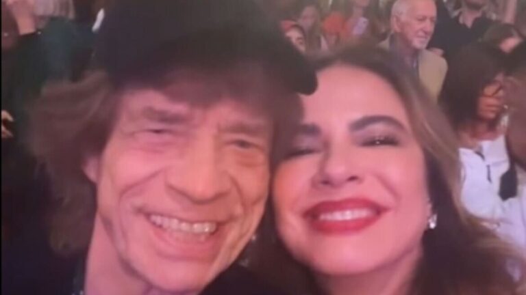 Luciana Gimenez mostra foto rara com Mick Jagger e o filho