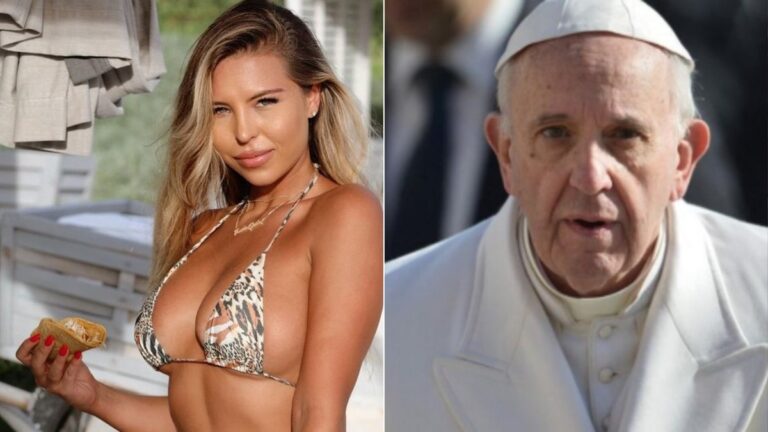 Modelo brasileira que recebeu curtida do Papa lamenta morte
