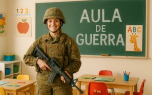A escola virou campo de batalha?