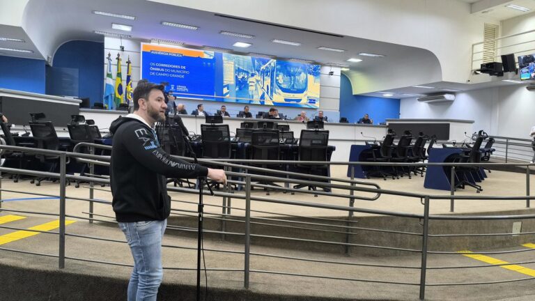 “Abriram mão de uma informação tão importante para o futuro da mobilidade urbana de CG”, afirmou Maicon Nogueira