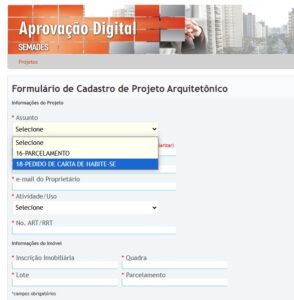 Campo Grande avança ainda mais e a partir de agora os pedidos de emissão de cartas de Habite-se passam a ser digital