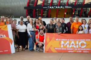 Carreata Maio Laranja: Maicon Nogueira reforça compromisso com a proteção de crianças e adolescentes