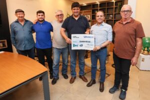Coronel David leva esperança a idosos de Sidrolândia com R$ 200 mil para entidade