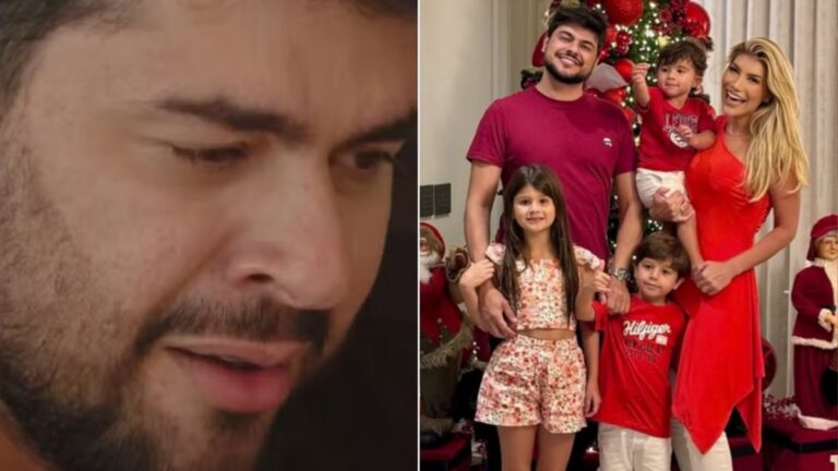 Cristiano, dupla de Zé Neto, chora por cirurgia cardíaca do filho