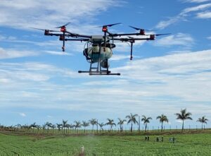 Drones na agricultura reduzem CO₂ e economizam 200 mi de toneladas de água