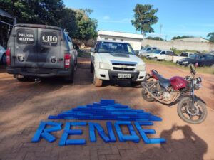 Durante operação: Choque apreende 5 armas, 60 kg de drogas e prende três em Coxim