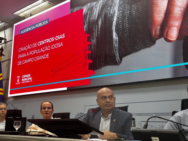 Em audiência pública sobre Centro-Dia, Ronilço Guerreiro pede ações concretas do poder público para os idosos de Campo Grande