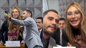 Esposa de senador mostra vídeo gravado com Virginia durante CPI
