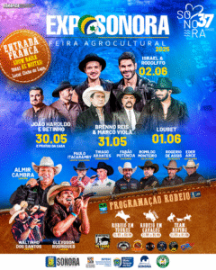 Exposonora 2025 começa nesta sexta-feira com entrada gratuita e shows nacionais