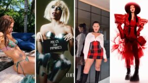 Famosos entram no clima e se preparam para o show de Lady Gaga