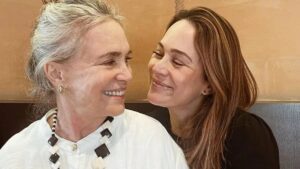 Gabriela Duarte diz que atuar com Regina Duarte é "mais difícil"