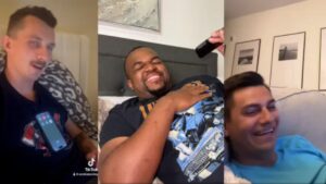 Homens desejam “boa noite” aos amigos e viralizam no TikTok