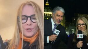 Ilze Scamparini se pronuncia após climão com Bonner; assista