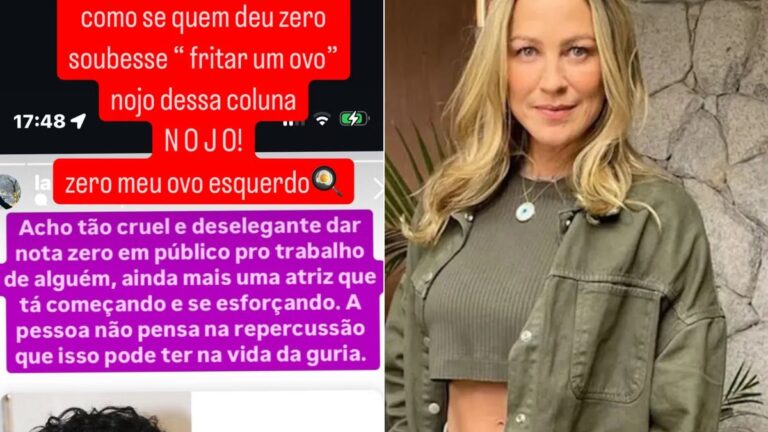 Luana Piovani defende Bella Campos após crítica sobre atuação