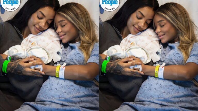 Ludmilla e Brunna Gonçalves mostram primeira foto da filha Zuri