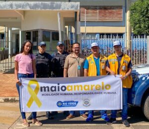 🚦 Maio Amarelo: Blitz educativa leva conscientização sobre segurança no trânsito em Rio Verde