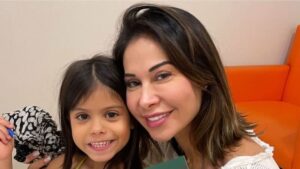 Maíra Cardi revela como a filha lida com ciúmes da gravidez