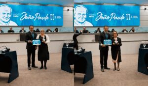 Marquinhos Trad homenageia cristãs por atuação social e comunitária na Sessão Solene de Outorga do Prêmio Papa João Paulo II