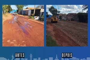 Moradores relatam vazamento de águas pluviais e recebem atenção do vereador Marquinhos Trad