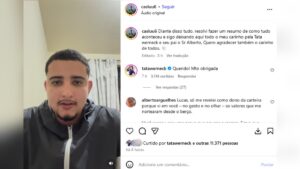 Motoboy que achou carteira do pai de Tatá Werneck conta detalhes