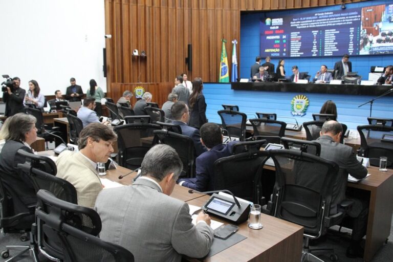 Na última sessão da semana, parlamentares devem votar quatros projetos