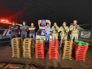Operação resulta na apreensão de 274 kg de maconha em Costa Rica