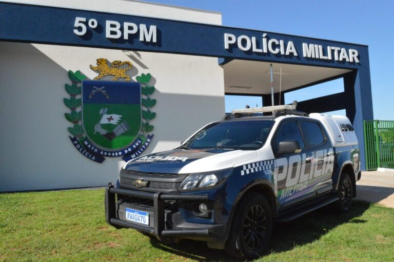 Polícia Militar cumpre mandado de prisão em Coxim