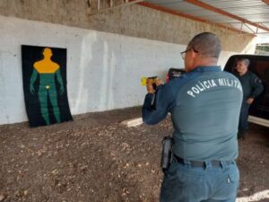 Polícia Militar finaliza treinamento para uso da arma Taser 7 em Sonora
