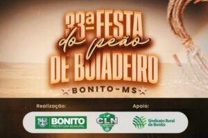 Prefeitura Municipal de Bonito e Clube de Laço Nabileque realizam a 33ª Festa de Peão de Boiadeiro