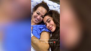 Rafaella Santos tranquiliza fãs após internação da mãe Nadine