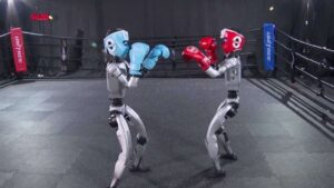 Briga de Robôs! Humanoides saem no soco em ringue na China